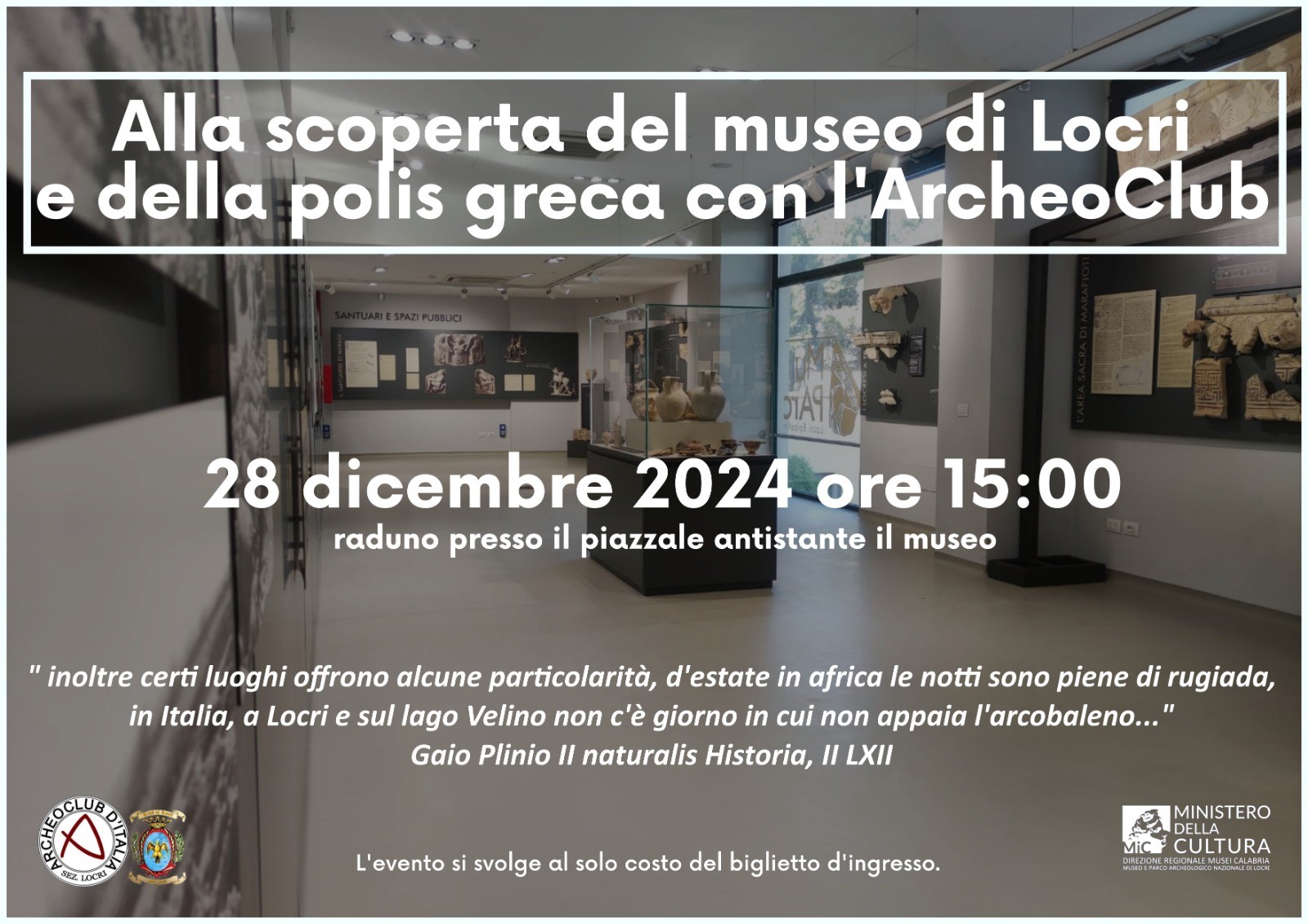 Natale a Locri - Alla scoperta del Museo di Locri e della 'polis' greca